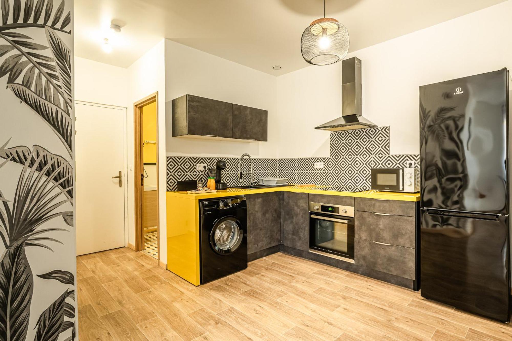 L'Amarillo Clim Wifi Centre Ville 4 Pers Лезіньян-Корб'єр Екстер'єр фото