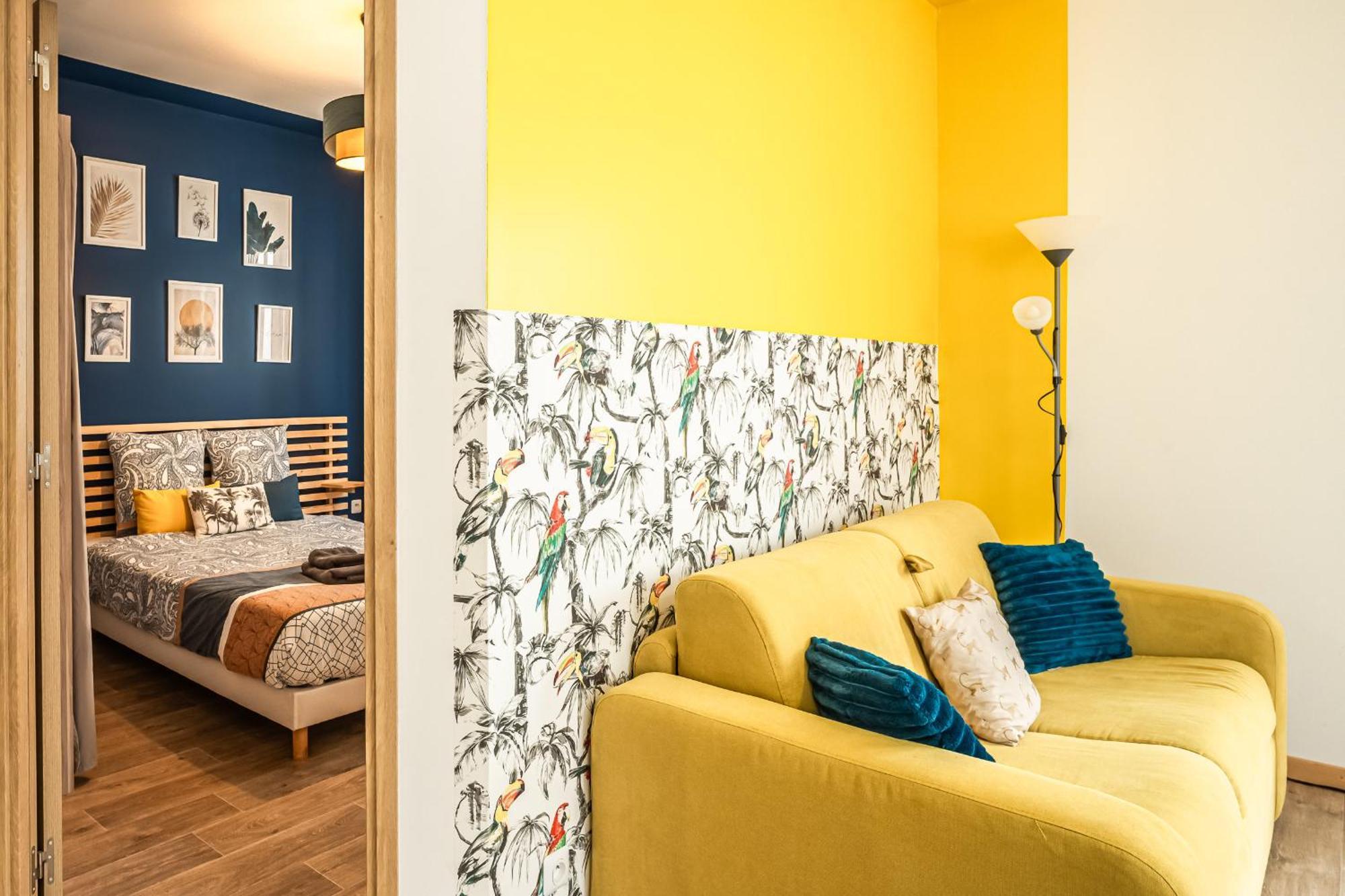 L'Amarillo Clim Wifi Centre Ville 4 Pers Лезіньян-Корб'єр Екстер'єр фото
